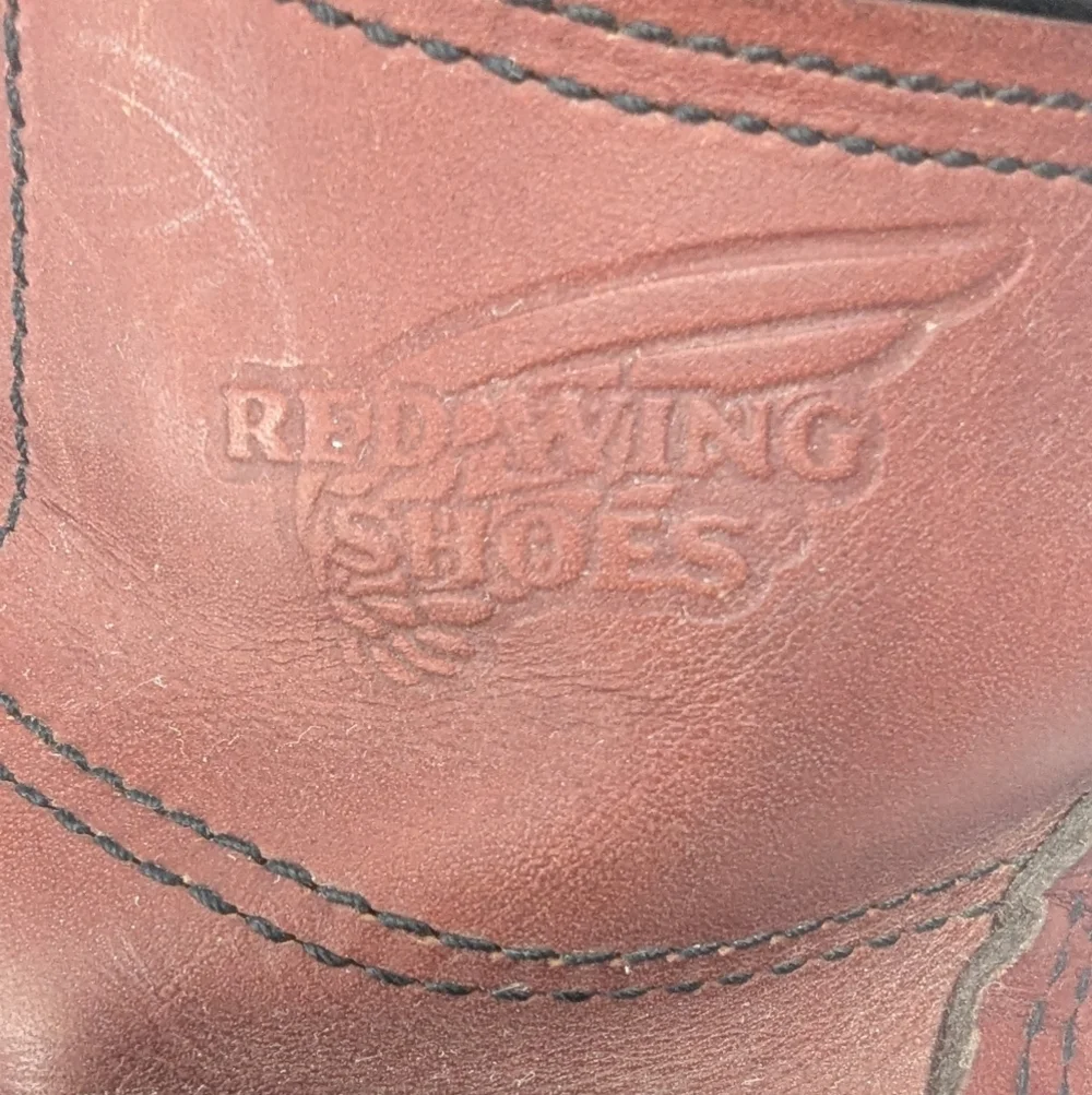 Red Wing Leather Work Boots Men's Size 9 Made In The USA